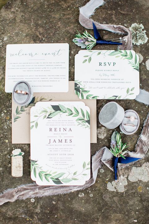 This DIY Wedding Day Has Serious Style