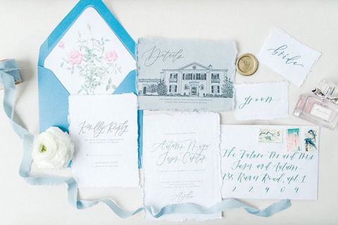 Blooming Garden Wedding in Spring Pastels