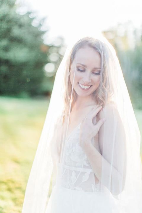 Dreamy Lakeside Wedding in Rose Gold and Blush - Hey Wedding Lady