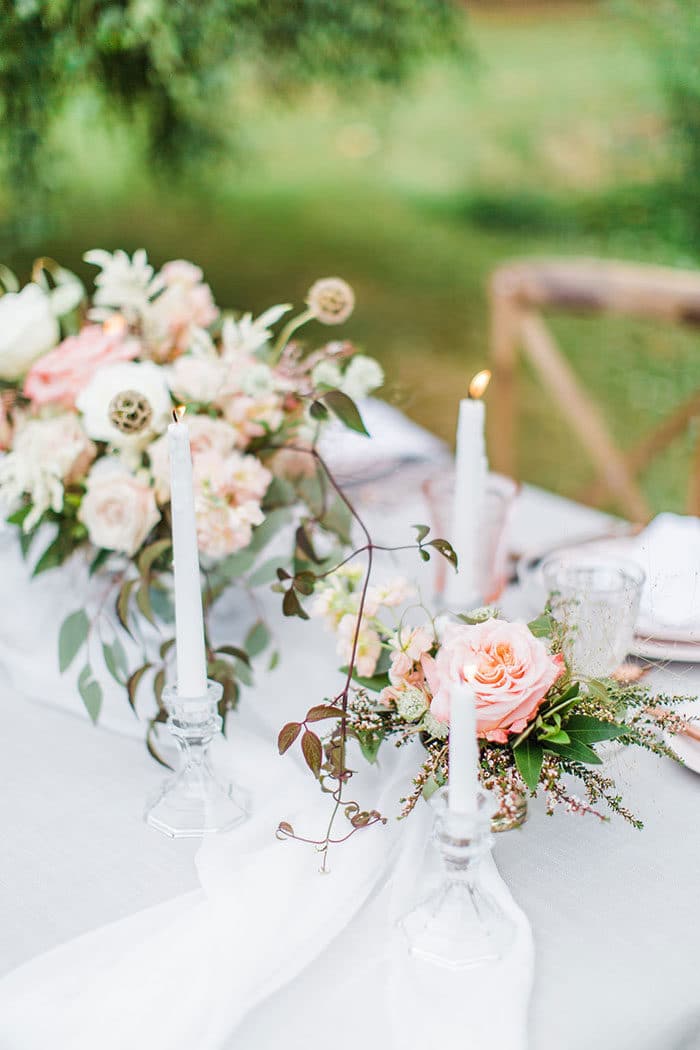 Dreamy Lakeside Wedding in Rose Gold and Blush - Hey Wedding Lady