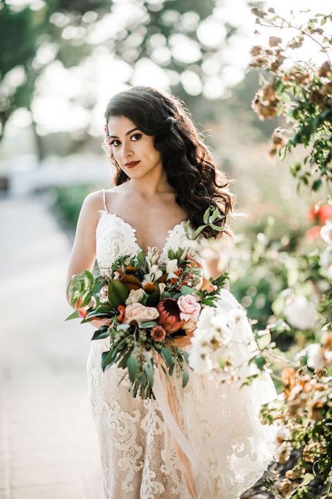 Southern California Spanish Wedding Style with Boho Flair » Hey Wedding ...