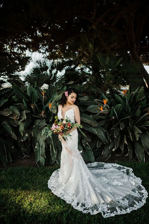 Spanish Style Lace Wedding Dress