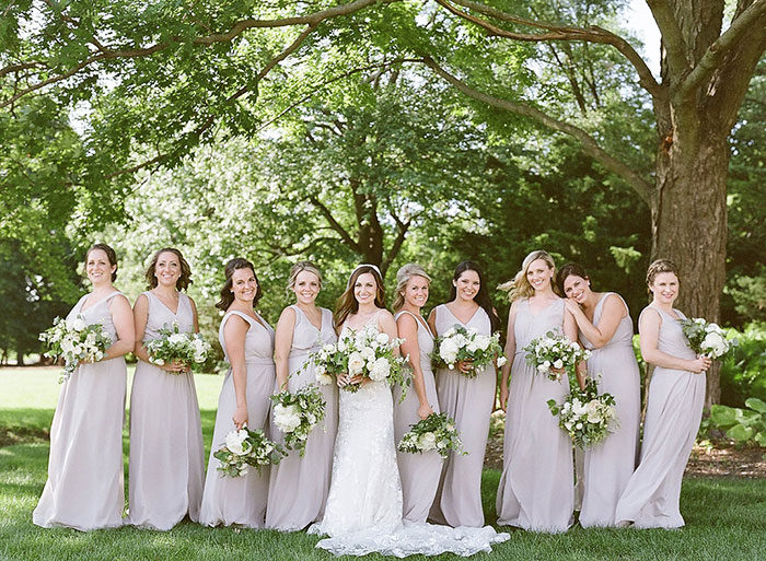 Vogue Worthy Wedding with Greenery and White Flowers - Hey Wedding Lady