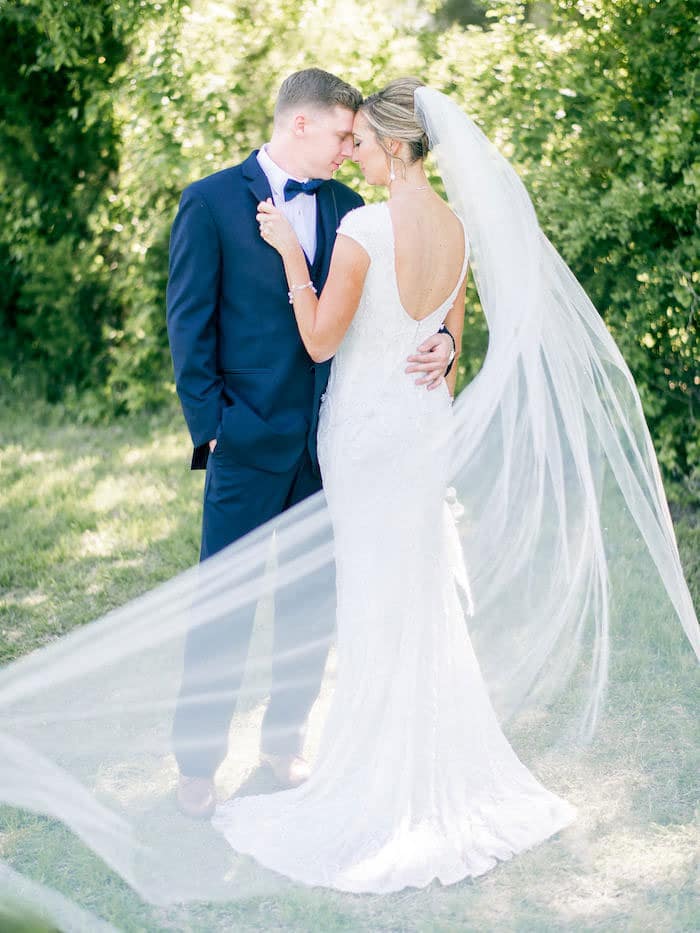 Vintage Inspired Short Bridal Veil from Apollo Box