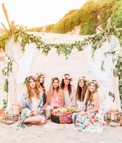 boho bridal design