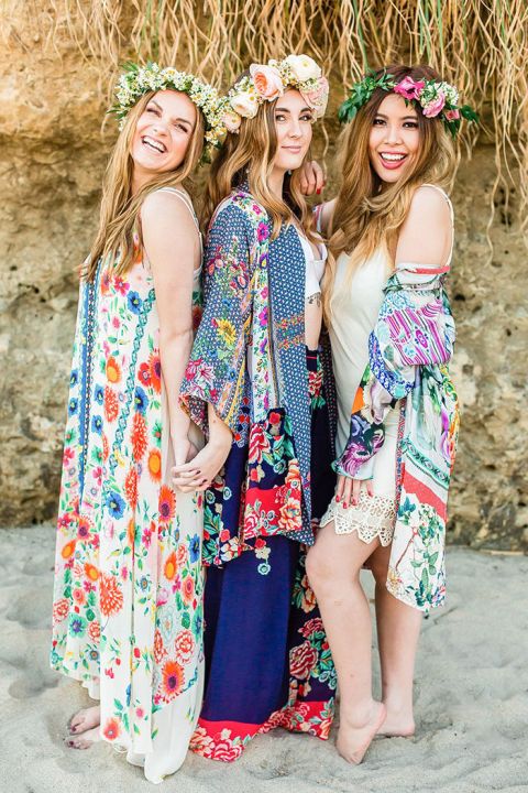 End of Summer Bohemian Backyard Party - Inspired By This  Bohemian party,  Bohemian party dresses, Boho bridal shower