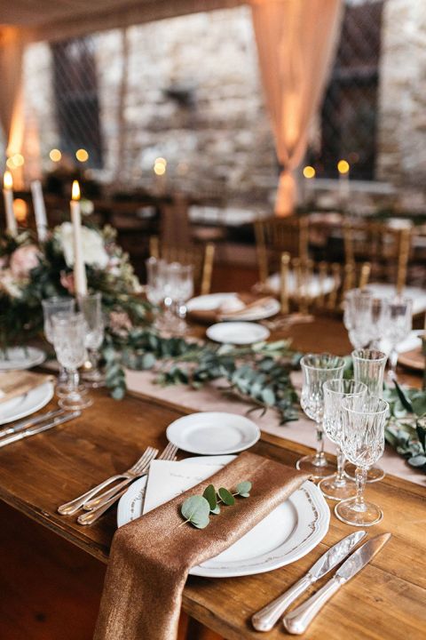 Wedding Table Setting Design