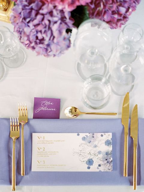 Purple and Gold Wedding Colours: This regal combination is guaranteed to  make you f…