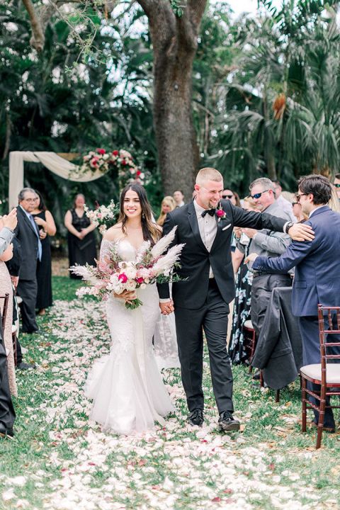 Rio' Geometric Boho Wedding Dress - Aisle Society