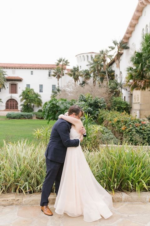 Intimate Santa Barbara Courthouse Wedding