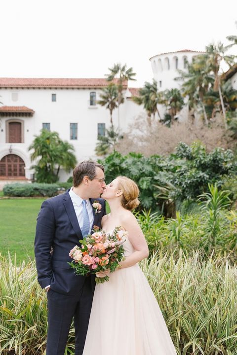Intimate Santa Barbara Courthouse Wedding