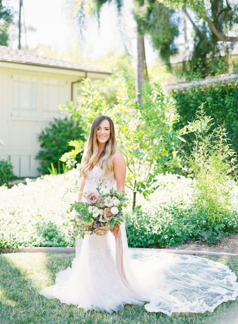 Enchanting Garden Glam for a Wedding on the American Riviera - Hey ...