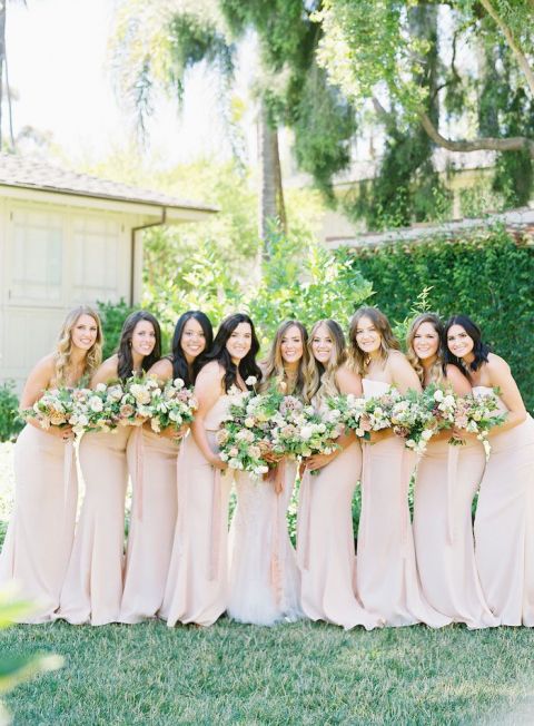Enchanting Garden Glam for a Wedding on the American Riviera - Hey