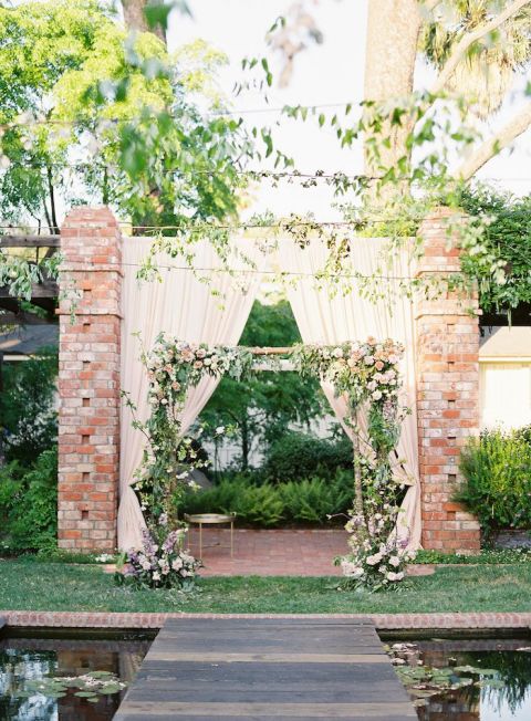 Enchanting Garden Glam for a Wedding on the American Riviera | Hey ...