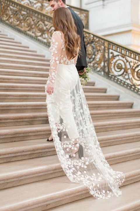 black and white jumpsuit for wedding