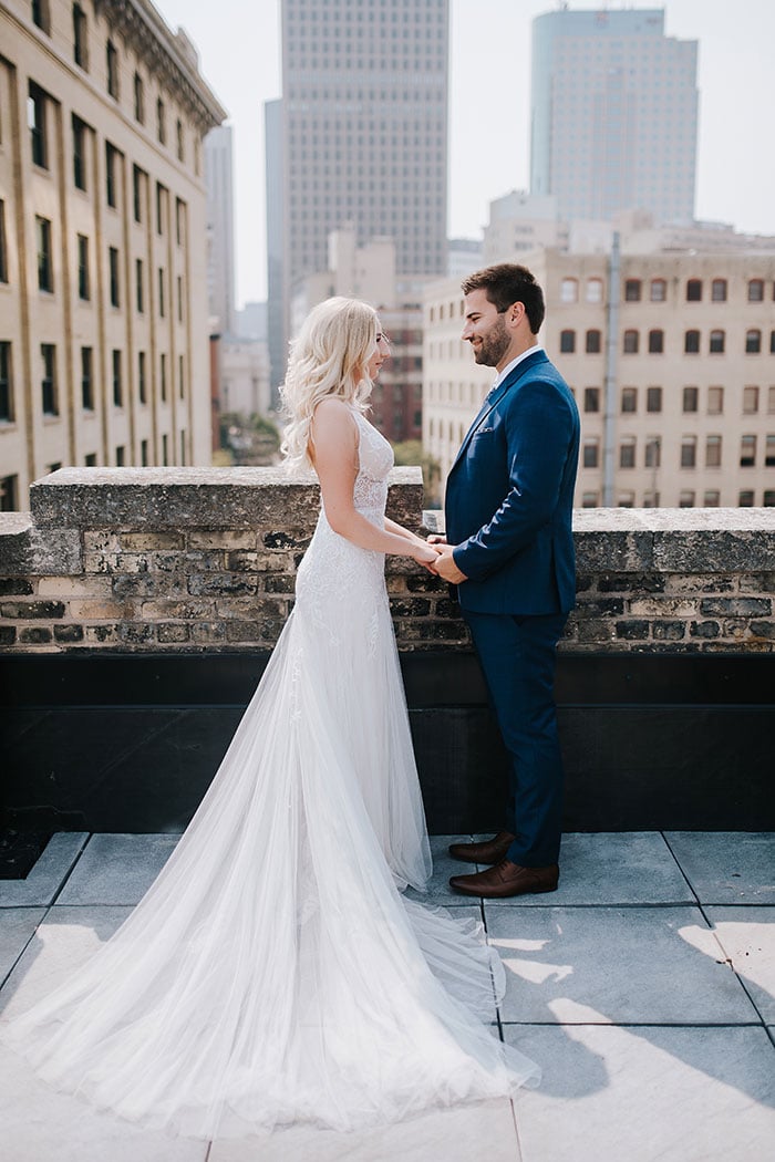 Dressing Up a White Wedding Venue with Colorful Summer Flowers | Hey ...