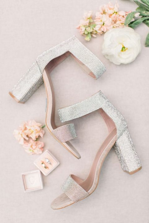 Silver Wedding Shoes