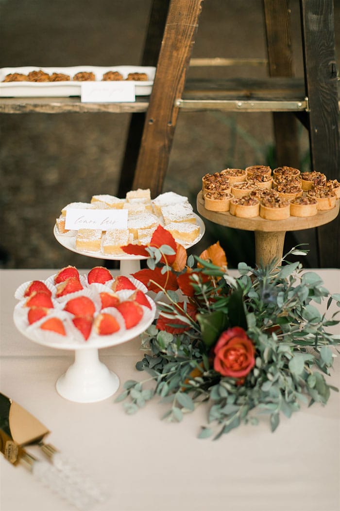 Romantic Fall Wedding Colors With A Pizza Truck And The Office Quotes 