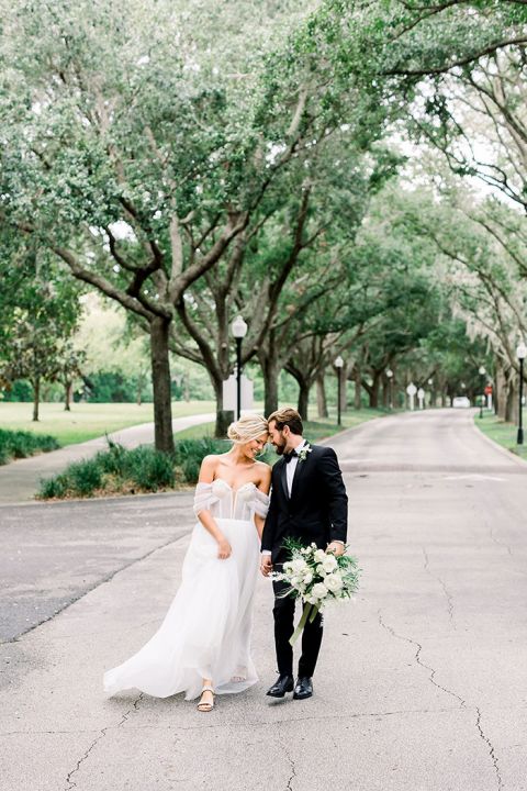 Crisp White and Fresh Green Meet French Elegance - Hey Wedding Lady