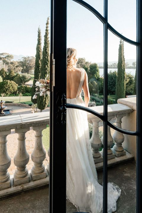 Open Back Wedding Dress