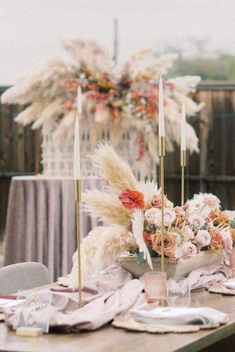 How To Dress Up A Backyard Boho Wedding In Style Hey Wedding Lady