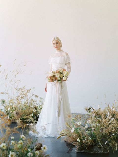 Nordic wedding dress best sale