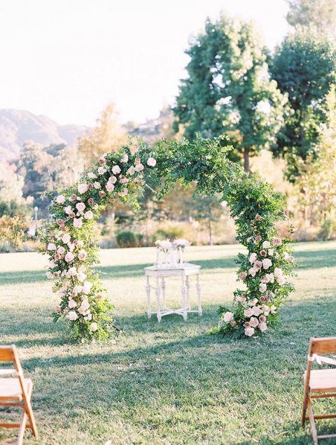 Romantic Fall Pastels at Malibou Lake Lodge - Hey Wedding Lady