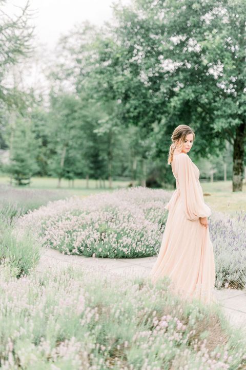 Romantic Long Sleeve Wedding Dress for a Vintage Bride