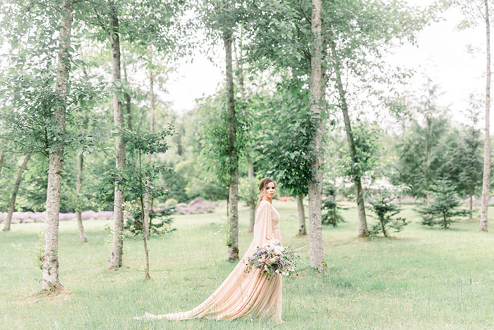 Blooming Lavender Elopement on a Flower Farm - Hey Wedding Lady