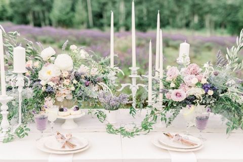 Blooming Lavender Elopement on a Flower Farm - Hey Wedding Lady