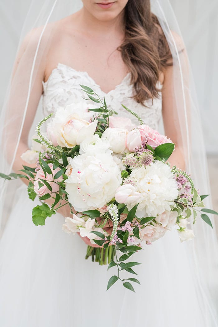 A Summer Wedding Full of Flowers and Faith - Hey Wedding Lady