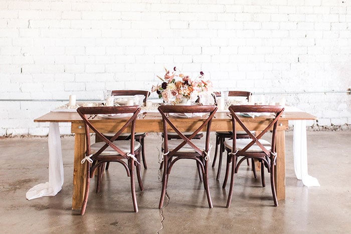 Industrial Farmhouse Decor - Rustic Meets Warehouse Wedding - Hey ...