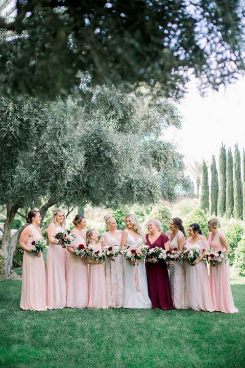 The Bride and Groom Wore Flowers for their Bespoke Vegas Wedding - Hey ...