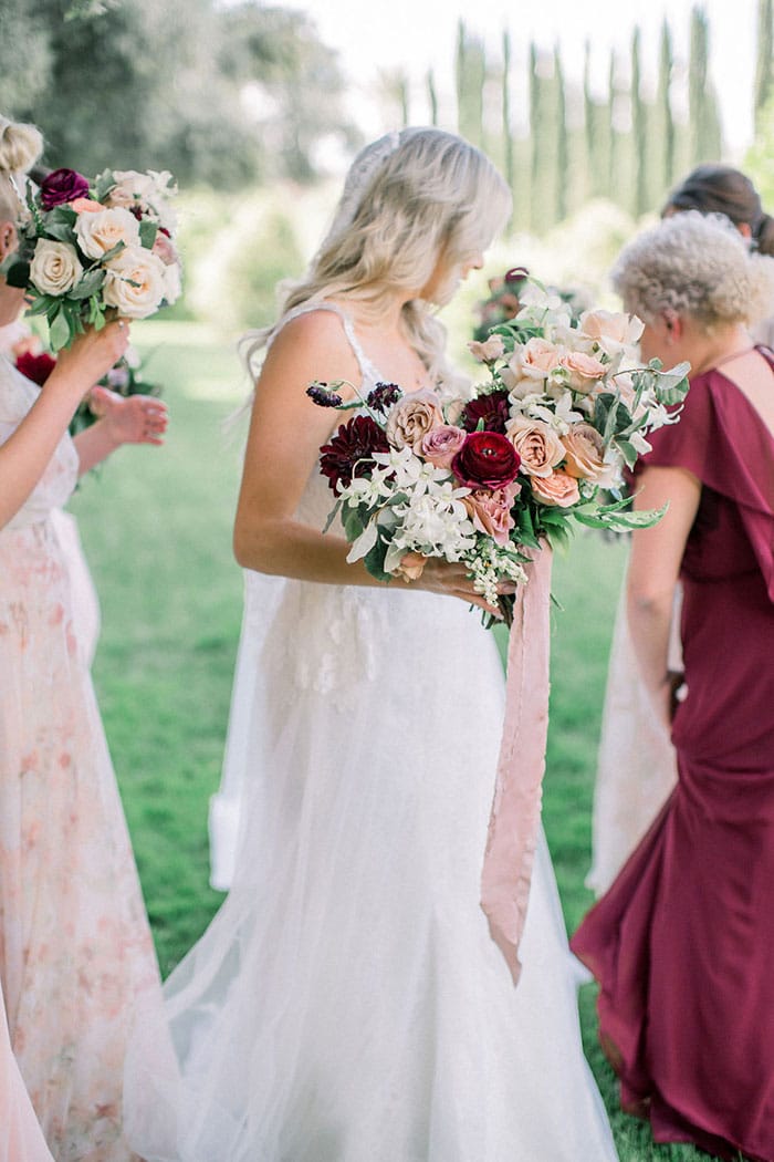 The Bride and Groom Wore Flowers for their Bespoke Vegas Wedding - Hey ...