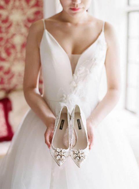 Princess Dress for a Castle Garden Wedding in Seattle Inspired by Beauty and the Beast 