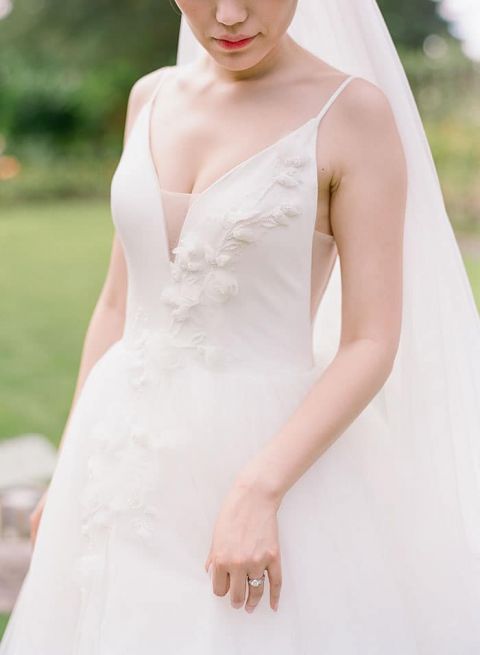 Princess Dress for a Castle Garden Wedding in Seattle Inspired by Beauty and the Beast