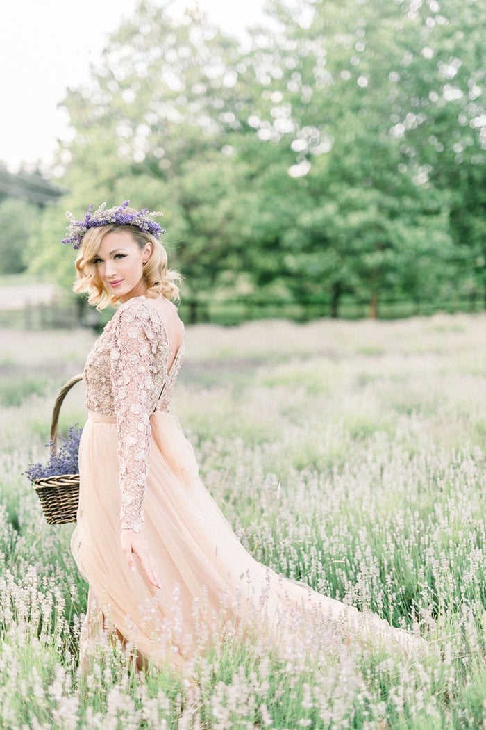 download peach and lavender wedding