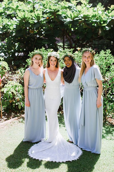 Hawaiian wedding hotsell bridesmaid dresses