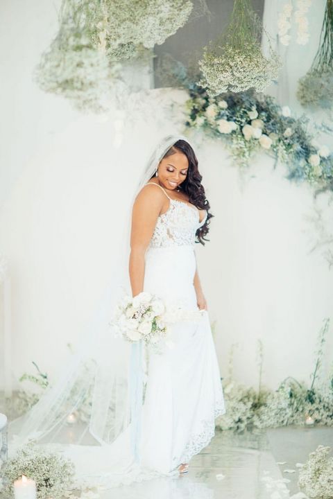 Blissful Frost Blue Wedding on Cloud Nine Hey Wedding Lady