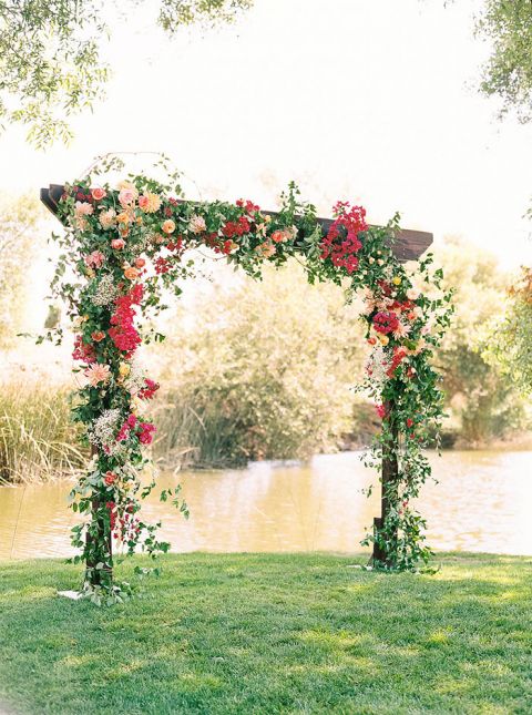 Boho Arch Wine Glass Markers