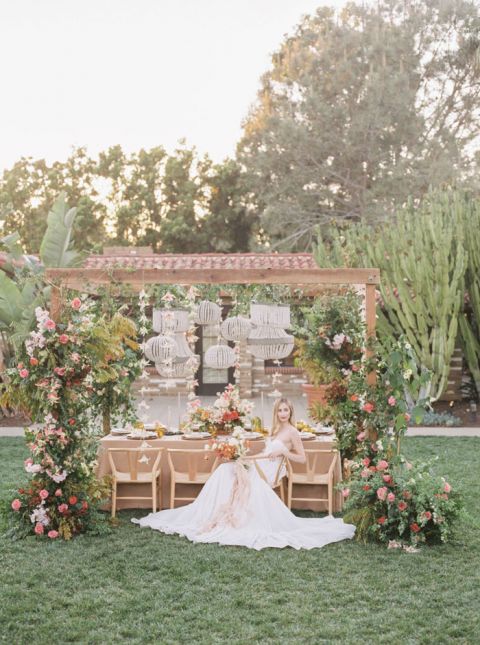 A Cultural, Garden-Inspired Wedding in California