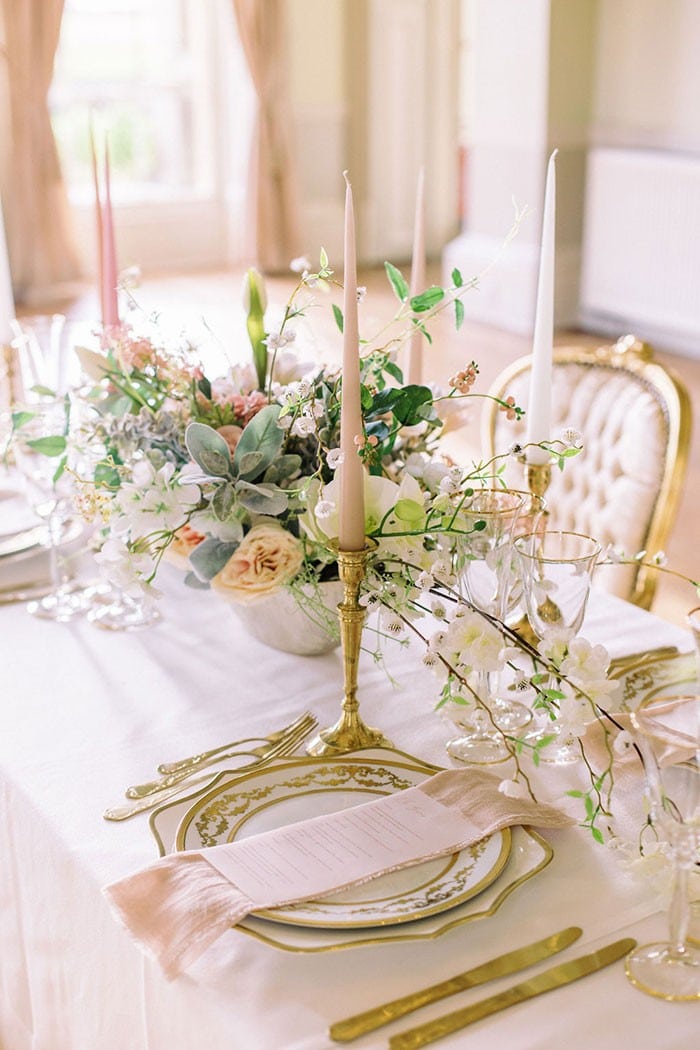 Over the Top Blush Romance for a Bridgerton Wedding - Hey Wedding Lady
