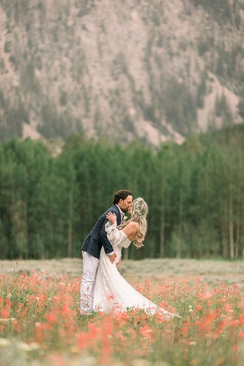 Rocky Mountain Adventure Elopement Wedding