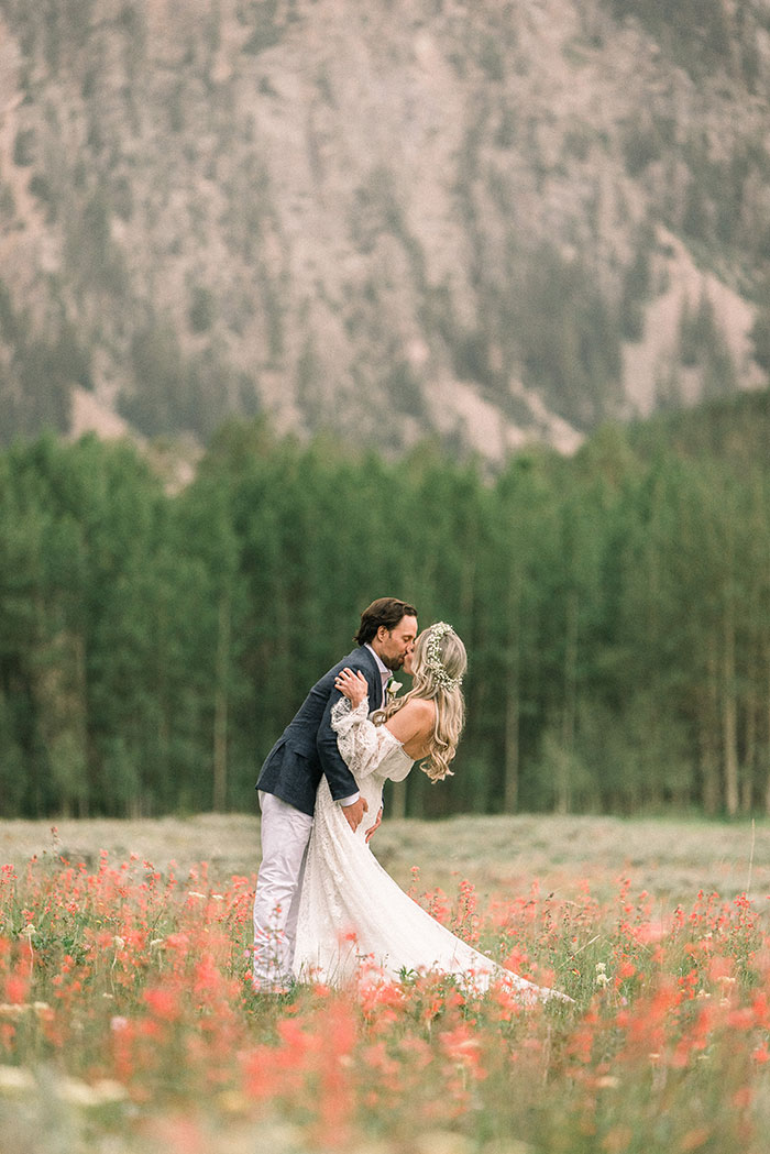 Intimate Fall Wedding Day in Colorado - Rocky Mountain Bride