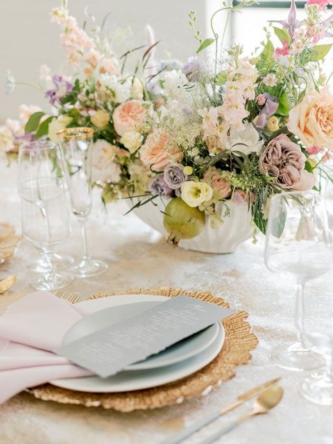 Pastel Styling Ideas from Fairy Tale to Fabulous - Hey Wedding Lady