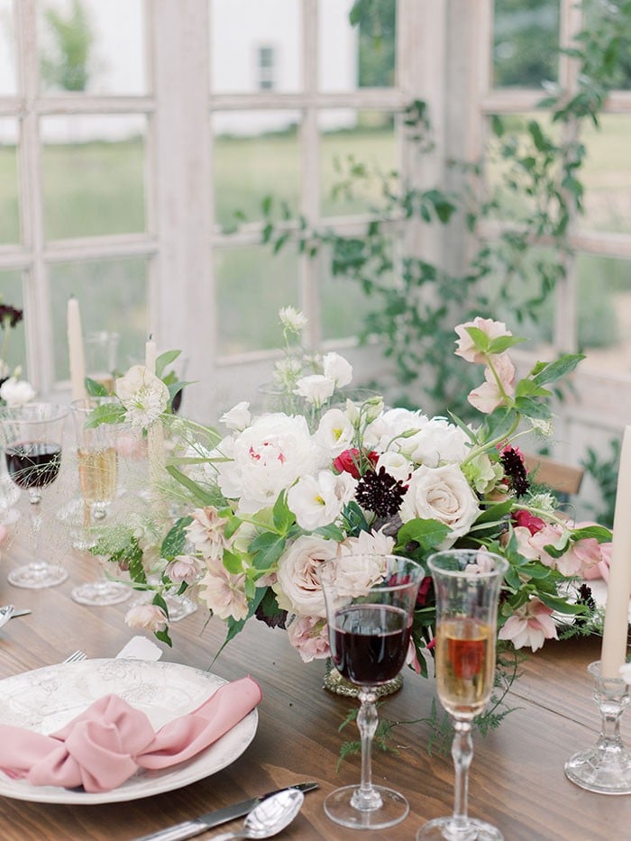 A Vintage Greenhouse Is The Dream Elopement Venue 