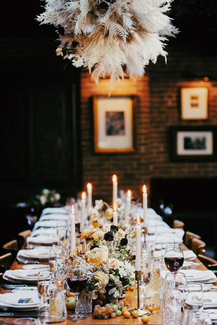 Winter Solstice Moody Candlelight Wedding on the Longest Night - Hey ...