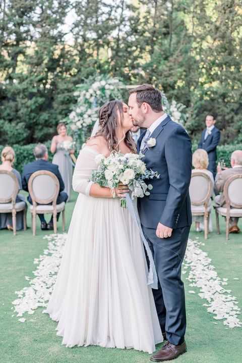 Having a Small Wedding at Home Didn't Mean Missing out on Magical Wedding Photos