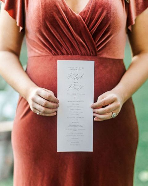 Cinnamon Rose Velvet Bridesmaid Dresses in the Perfect Color for a Fall Wedding