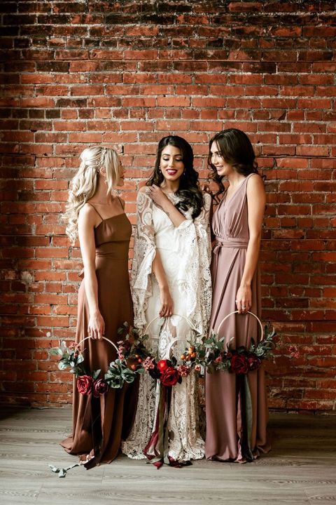 indie bridesmaid dresses